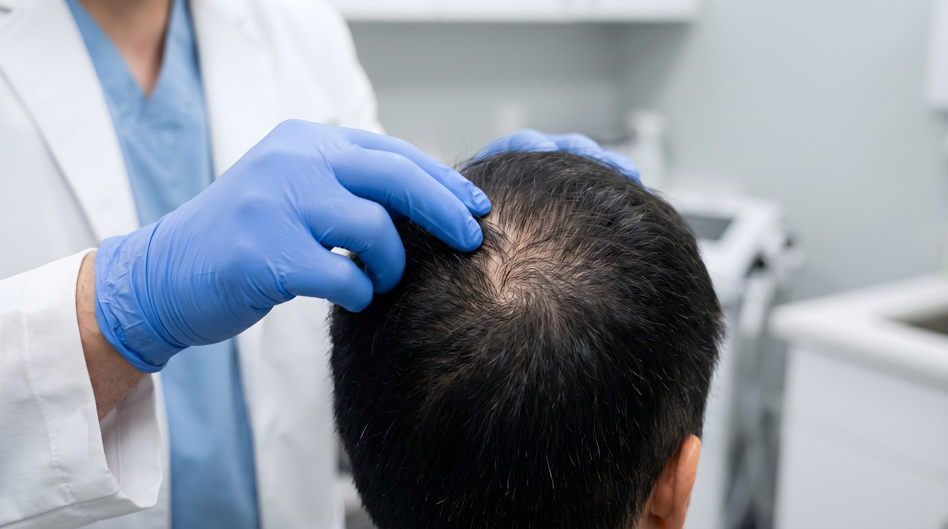 Scalp and hair restoration consultation